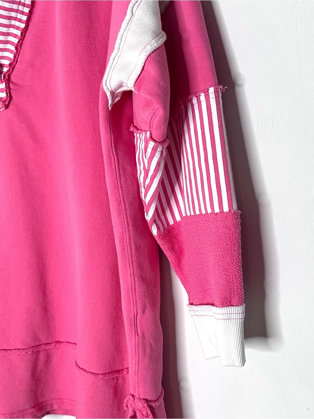 Free People Clean Prep Polo Sweater Sweatshirt
Striped Oversized Size Small - Picture 5 of 6
